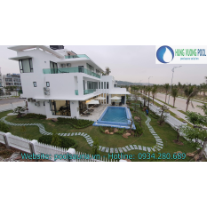 Bể bơi Resort ven biển Tuần Châu - Kingly Villa