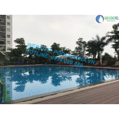 Bể bơi chung cư Long Biên