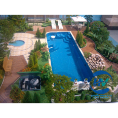 Mô hình bể bơi Hùng Vương