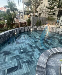 Bể bơi biệt thự sân vườn -  anh Bàn, Thung Lũng Ngọc Linh