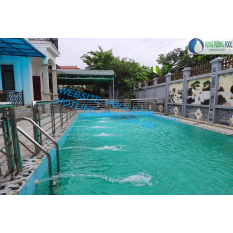 Bể bơi biệt thự nhà vườn Sóc Sơn
